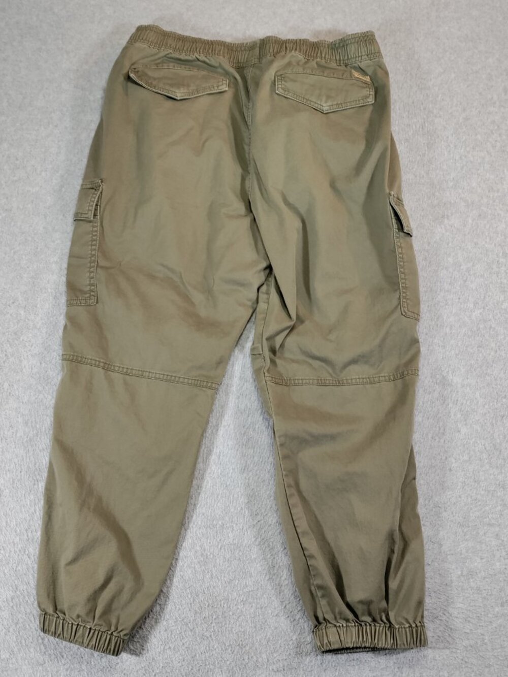 Polo Ralph Lauren Mens M Cropped Ankle Zip Utility Cargo Joggers Pants Green - Picture 2 of 12
